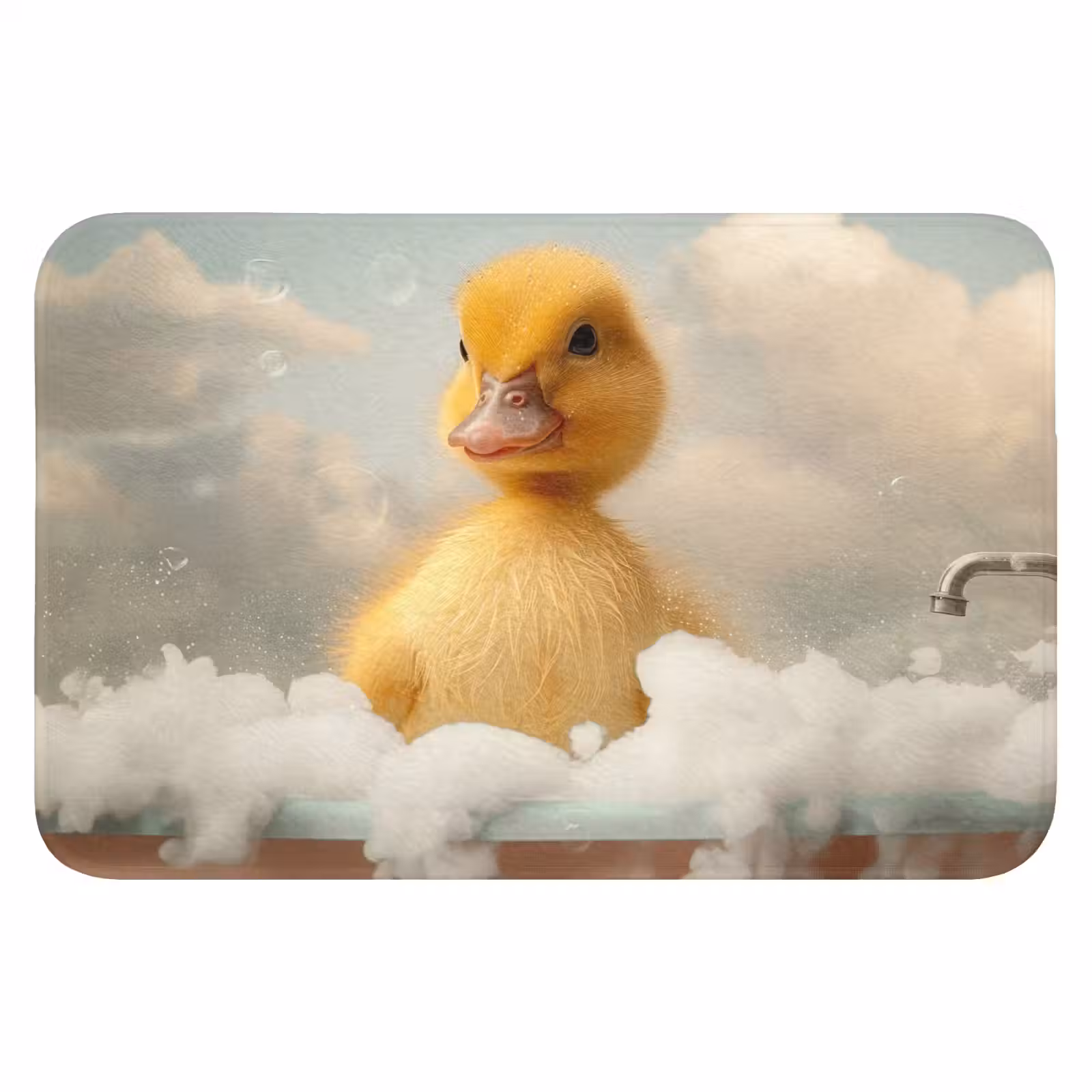 WC Mat - Kuiken - Eend - Bad - Schuim - Dieren — 1