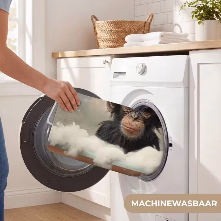 WC Mat - Aap - Dieren - Bad - Schuim — 5
