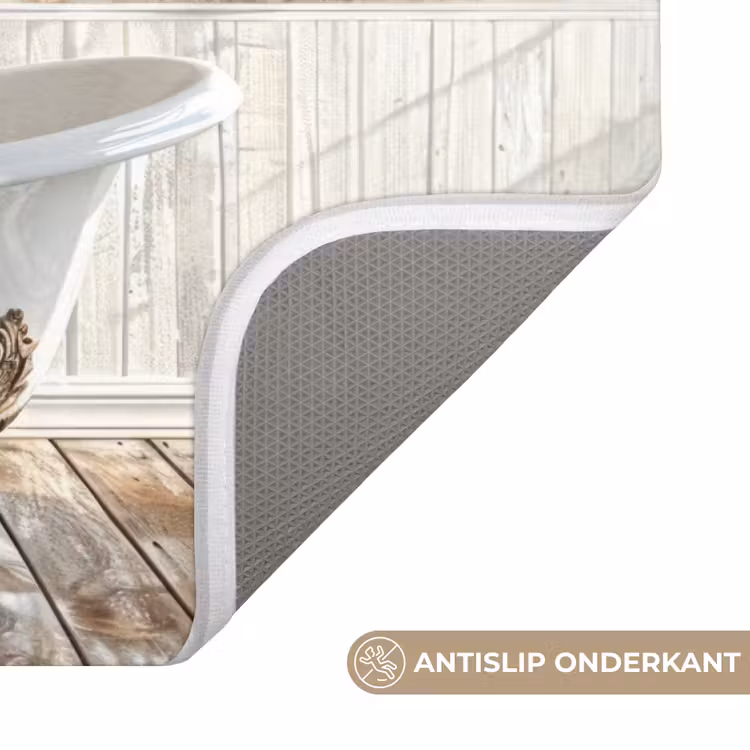 WC Mat - Ezel - Dieren - Badkuip - Schuim — 3