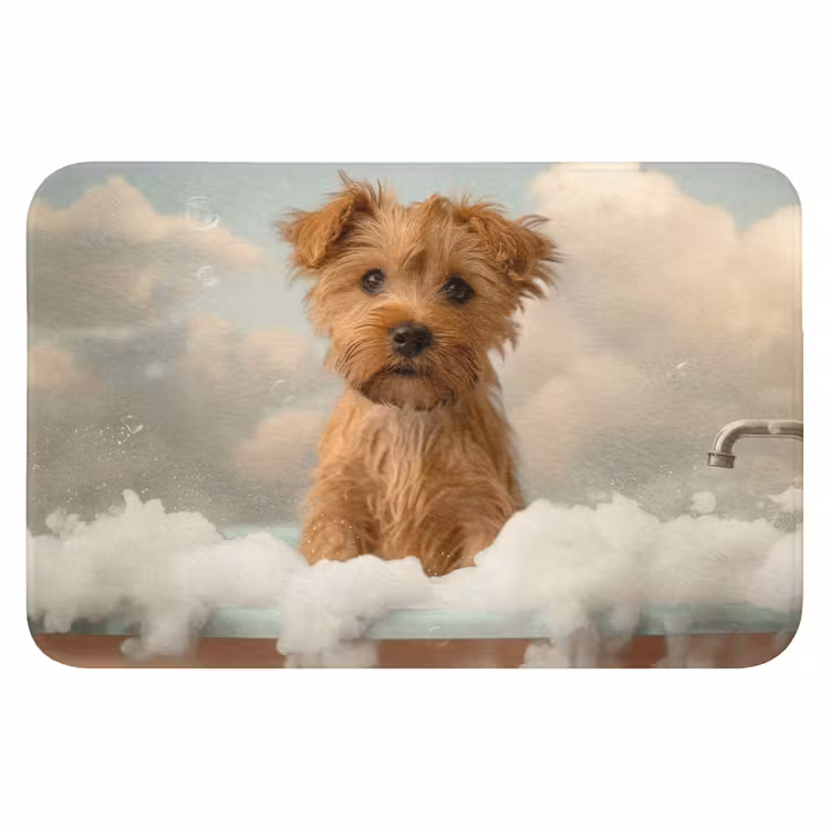 WC Mat - Hond - Bad - Dieren - Schuim — 1