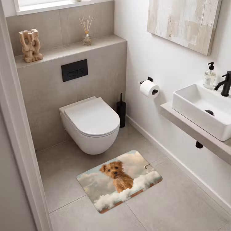 WC Mat - Hond - Bad - Dieren - Schuim — 6