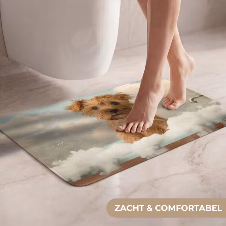 WC Mat - Hond - Bad - Dieren - Schuim — 7
