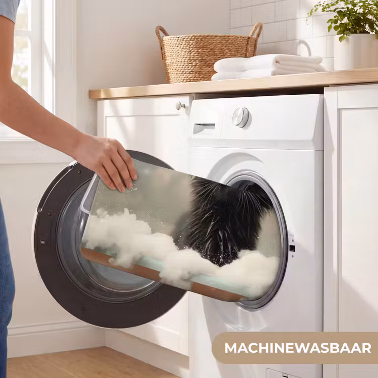 WC Mat - Kat - Bad - Zwart - Dieren - Schuim — 5