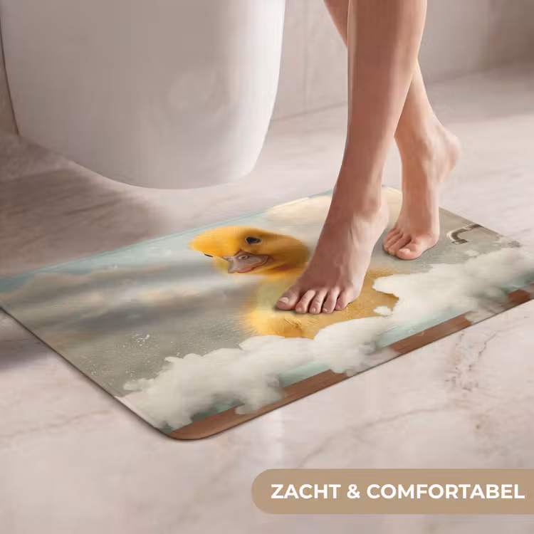 WC Mat - Kuiken - Eend - Bad - Schuim - Dieren — 7