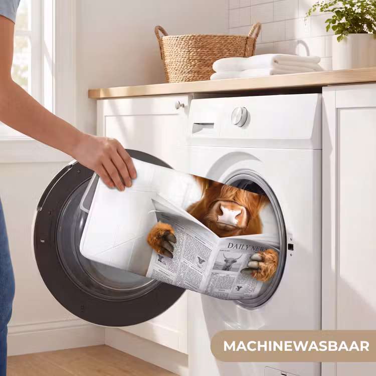 WC Mat - Schotse Hooglander - Dier - Krant - Toilet — 5