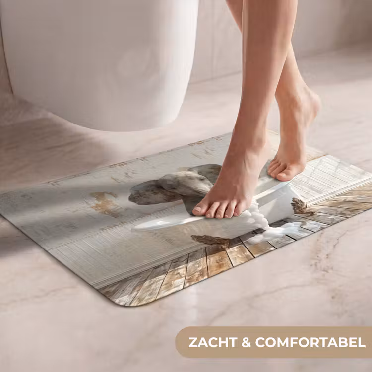 WC Mat - Vintage - Olifant - Badkuip - Schuim - Wilde dieren — 7