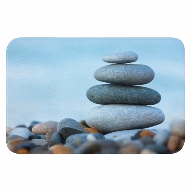WC Mat - Stenen - Landschap - Zee - Zen — 1