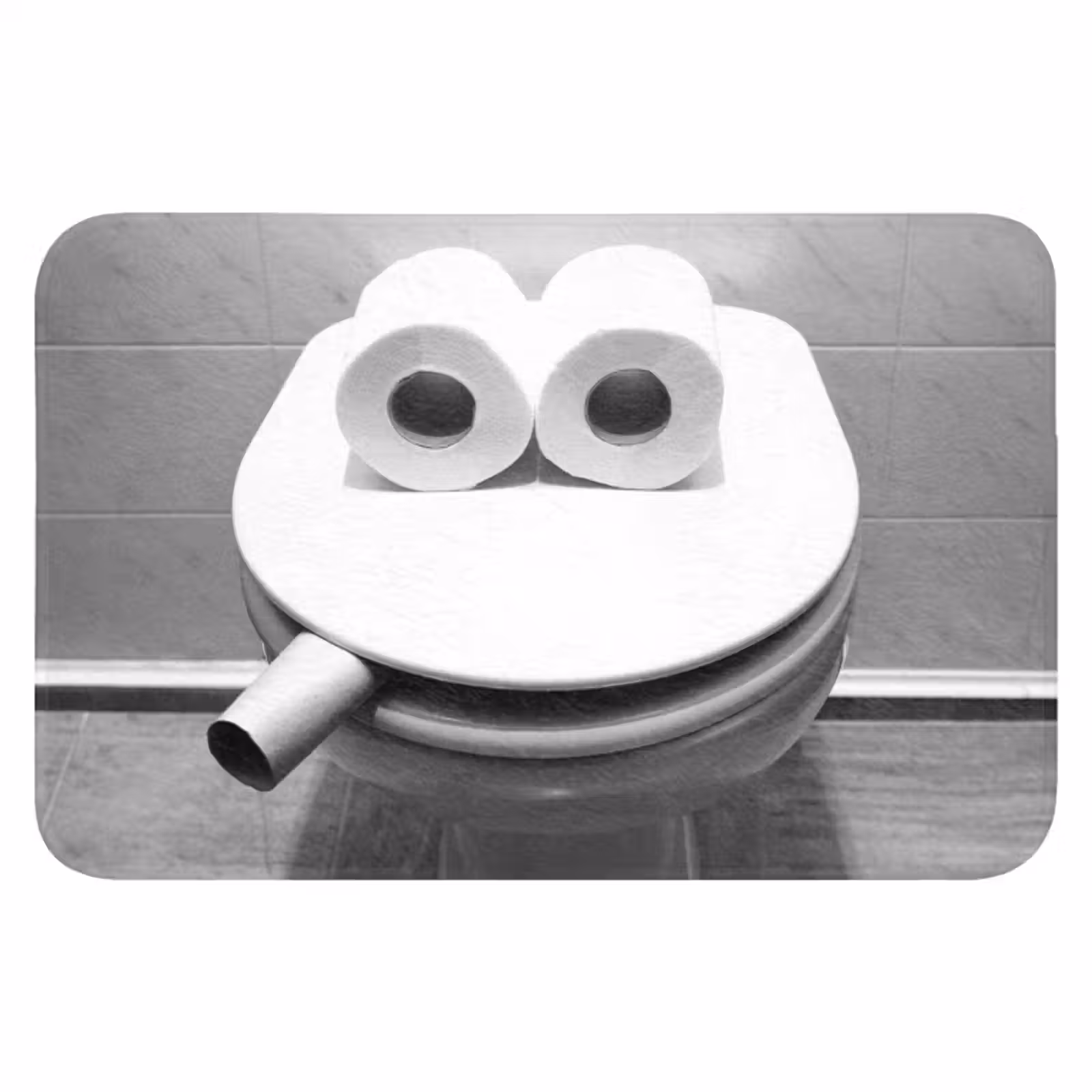 WC Mat - WC - Bril - Grappig - Toilet — 1