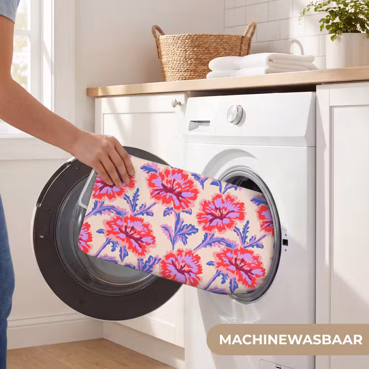 WC Mat - Bloemen - Patroon - Meerkleurig — 5