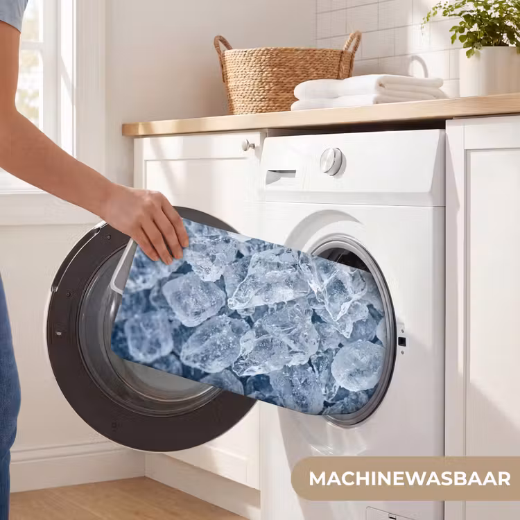 WC Mat - Ijsblokjes - Water - Blauw — 5