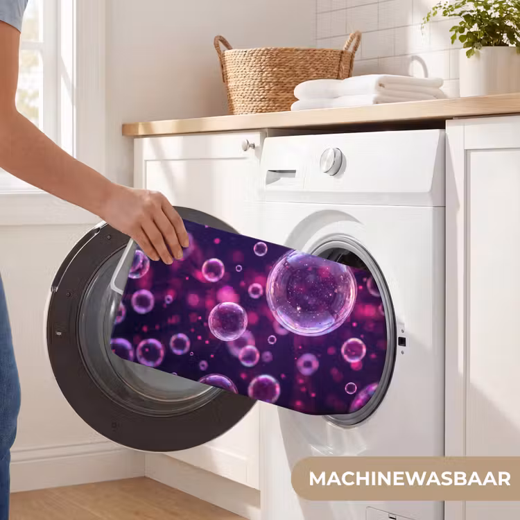 WC Mat - Paars - Bubbels - Schuim — 5