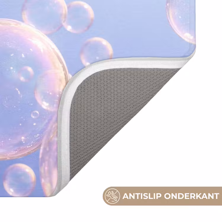 WC Mat - Pastel - Bubbels - Dromerig — 3