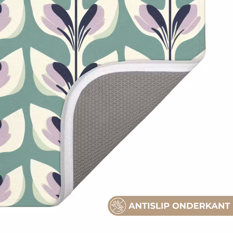 WC Mat - Retro - Modern - Groen — 3