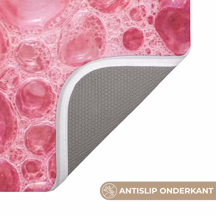 WC Mat - Roze - Schuim - Bubbels — 3