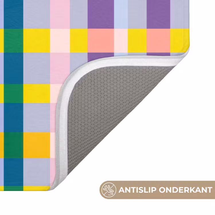 WC Mat - Ruit - Patroon - Kleurrijk — 3