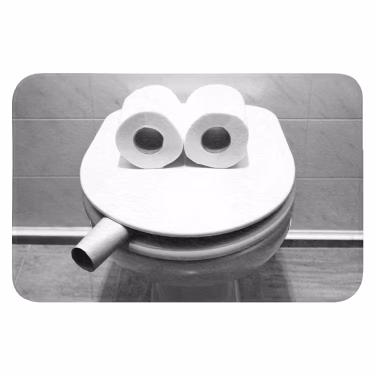 WC Mat - WC - Bril - Grappig - Toilet — 1