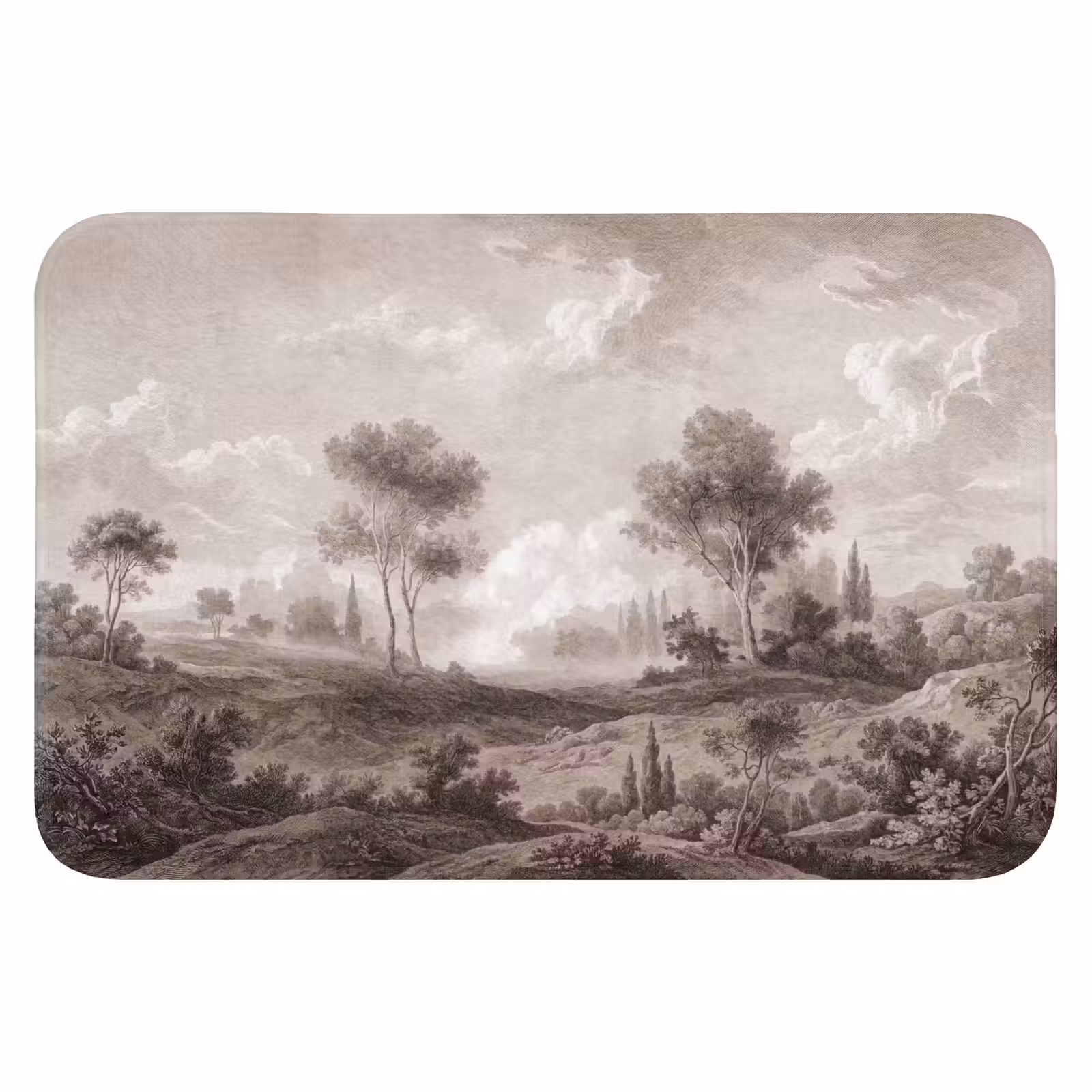 WC Mat - Klassiek - Landschap - Neutraal — 1