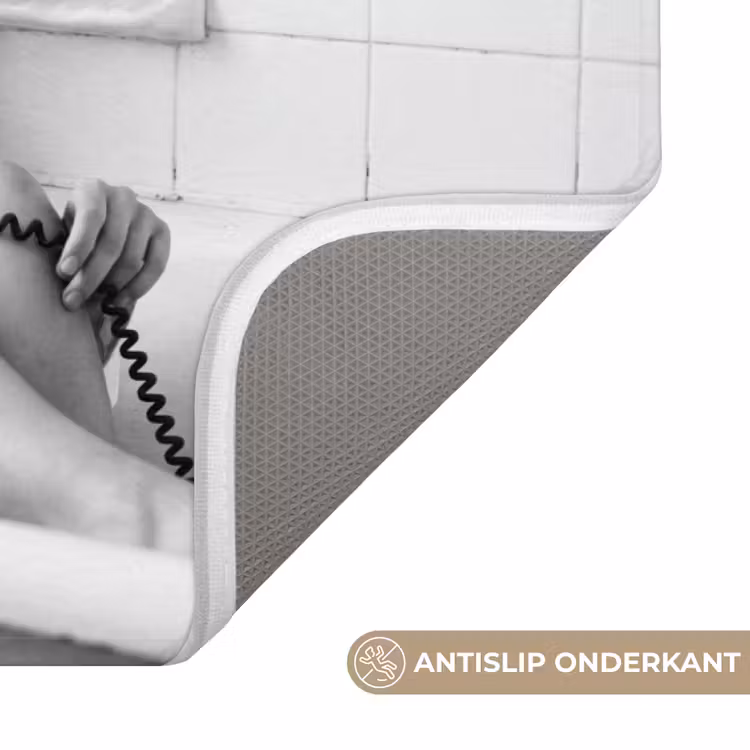 WC Mat - Bad - Vrouw - Zwart - Wit — 3