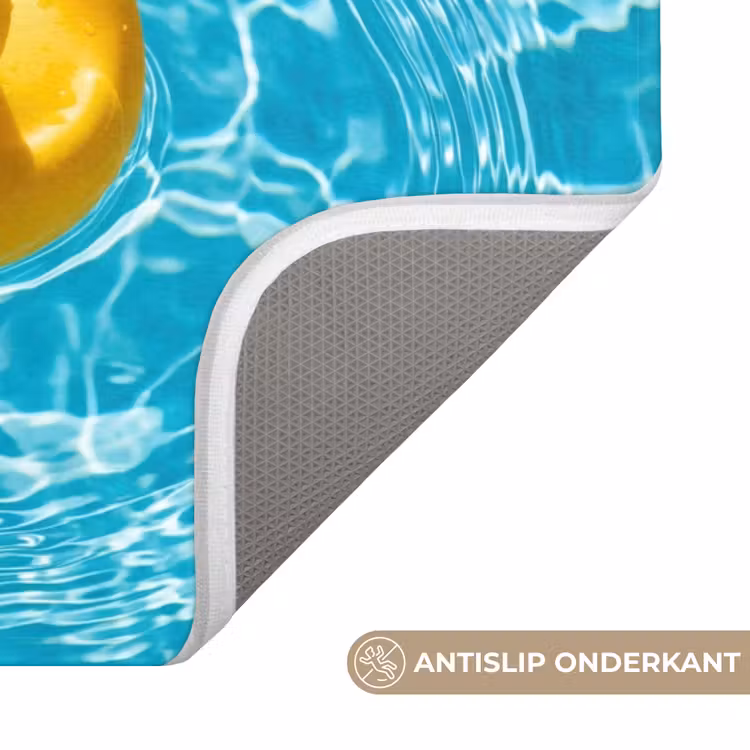 WC Mat - Badeend - Dobberen - Blauw — 3