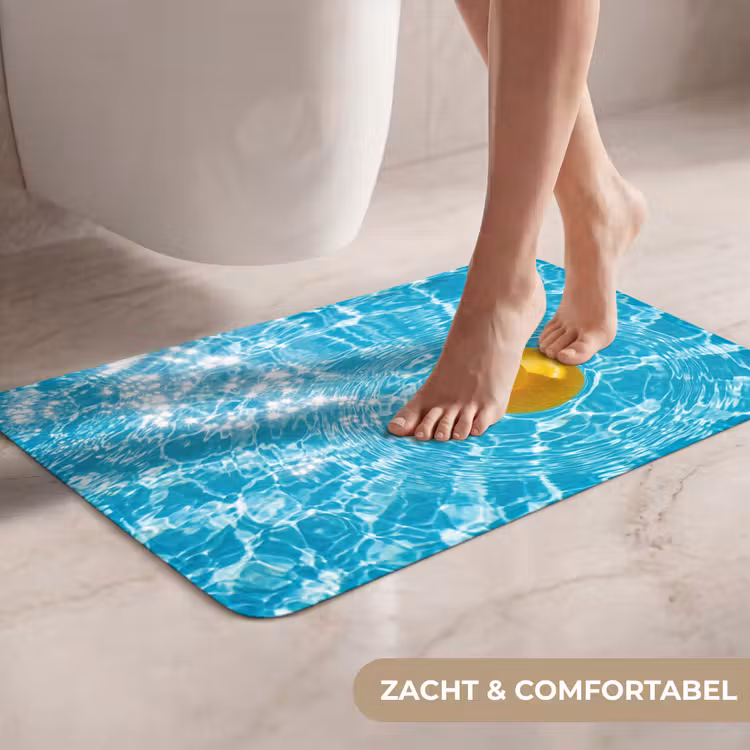 WC Mat - Badeend - Dobberen - Blauw — 7