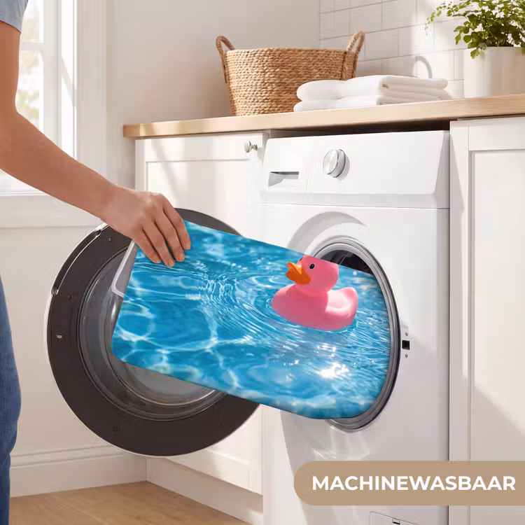 WC Mat - Badeend - Dobberend - Roze — 5