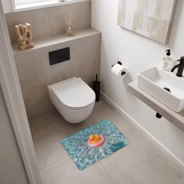 WC Mat - Badeend - Zwemband - Geel — 6