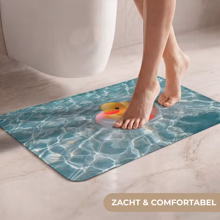 WC Mat - Badeend - Zwemband - Geel — 7