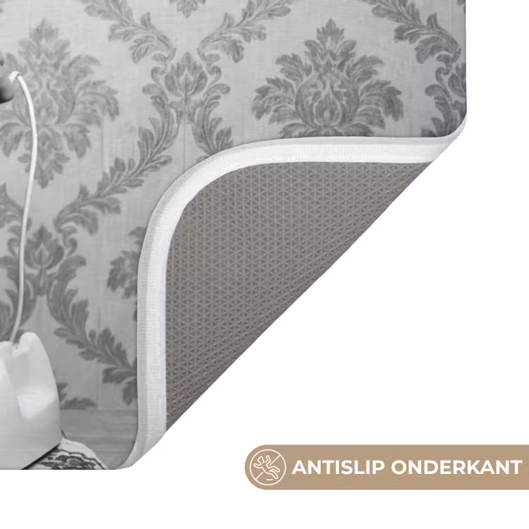 WC Mat - Chic - Vrouw - Zwart - Wit — 3