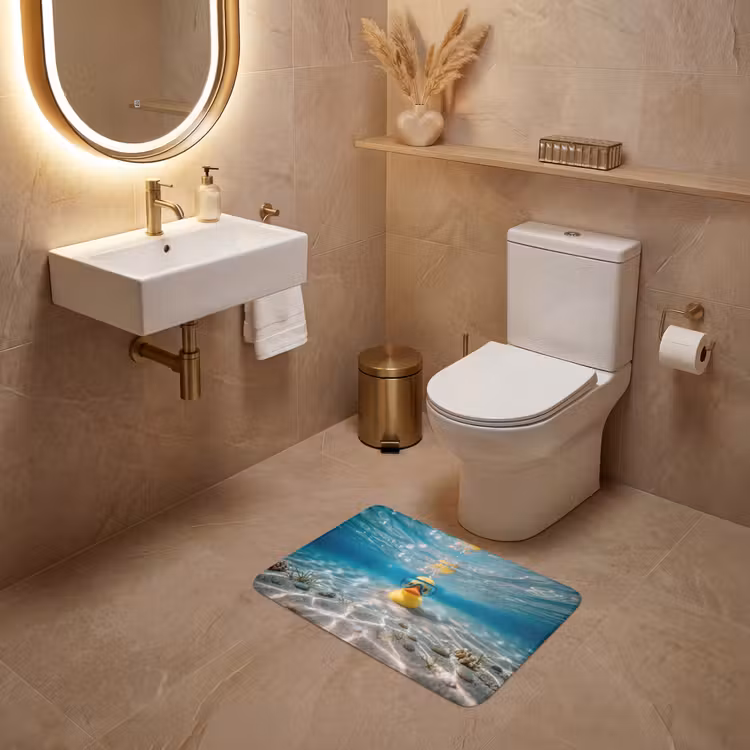 WC Mat - Duikbril - Eend - Water — 4