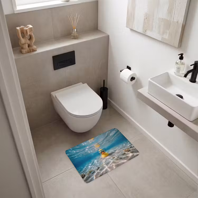 WC Mat - Duikbril - Eend - Water — 6
