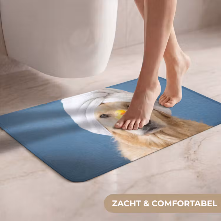 WC Mat - Hond - Badeend - Geel — 7