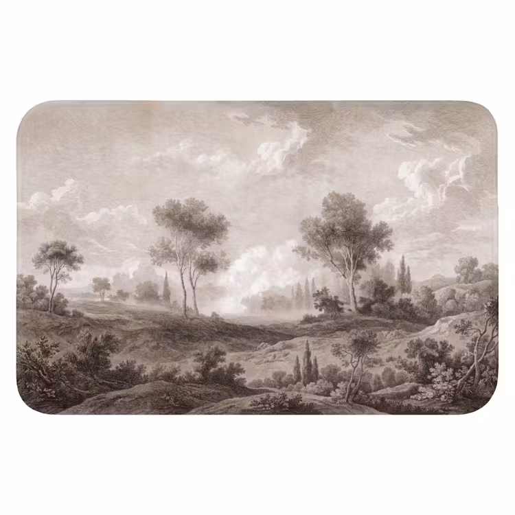 WC Mat - Klassiek - Landschap - Neutraal — 1