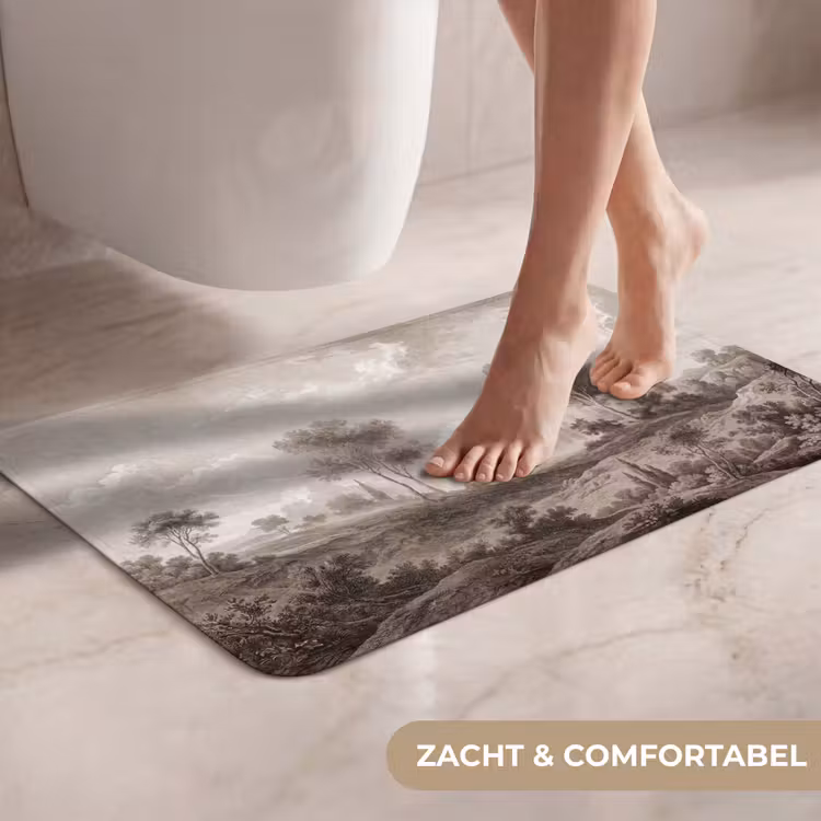 WC Mat - Klassiek - Landschap - Neutraal — 7