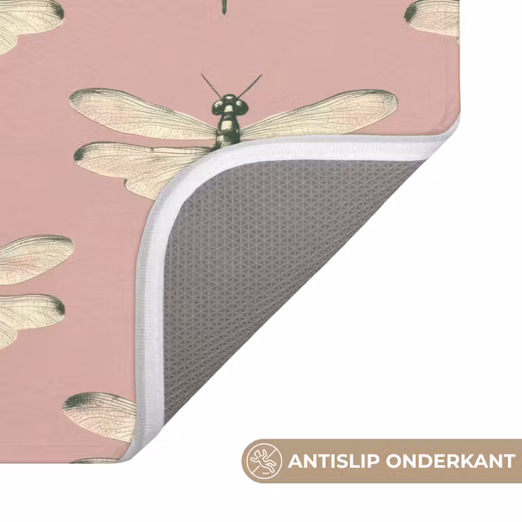 WC Mat - Lillibellen - Patroon - Roze — 3