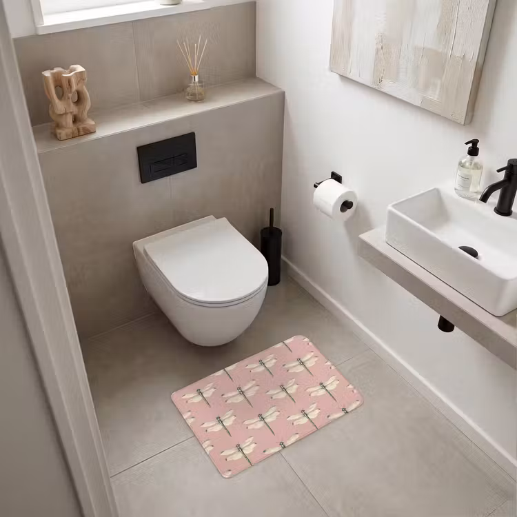 WC Mat - Lillibellen - Patroon - Roze — 6