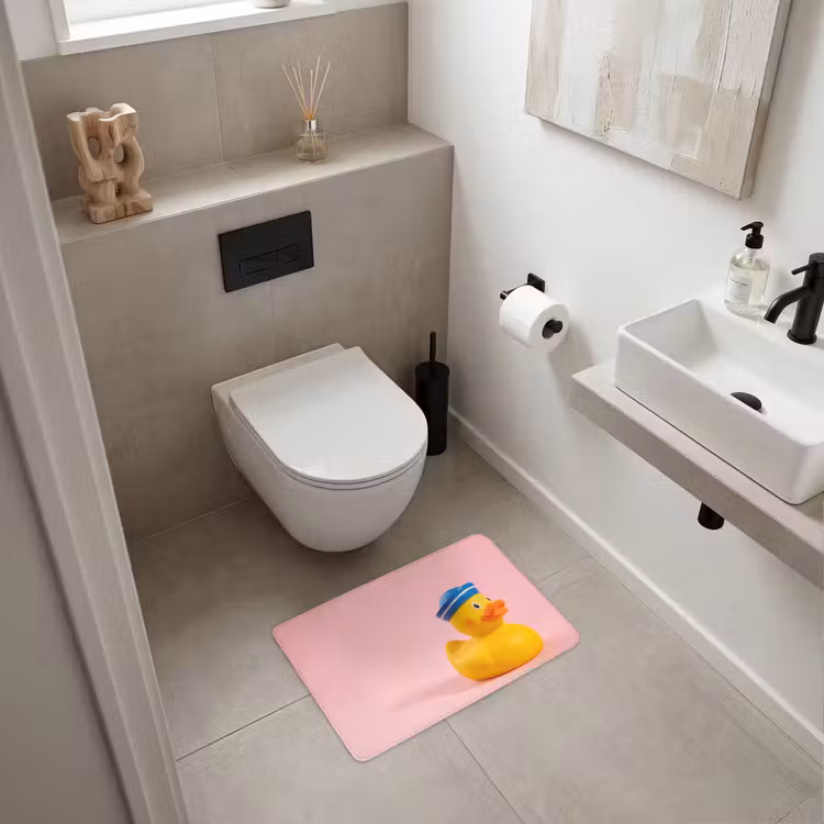 WC Mat - Matroos - Eend - Roze — 6