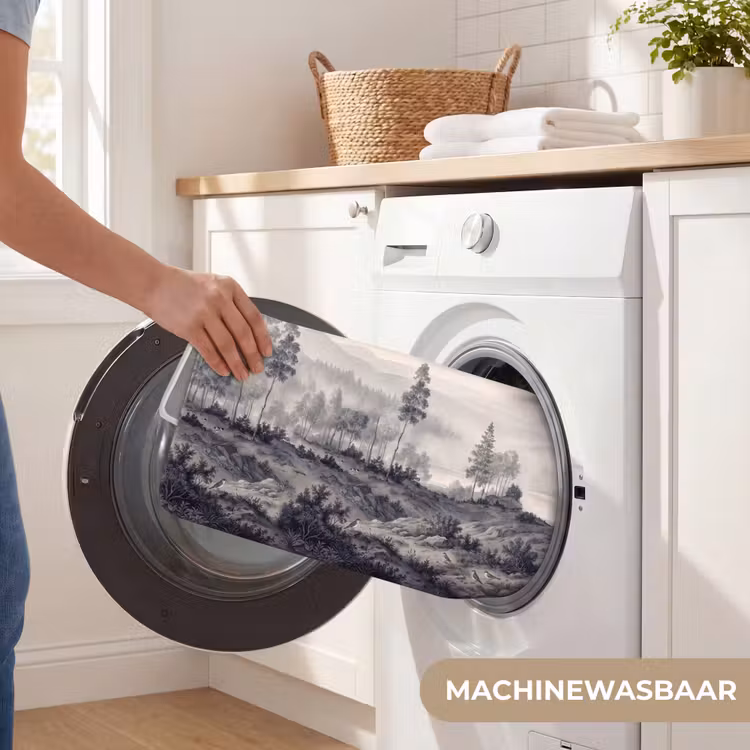 WC Mat - Mistig - Berglandschap - Illustratie — 5