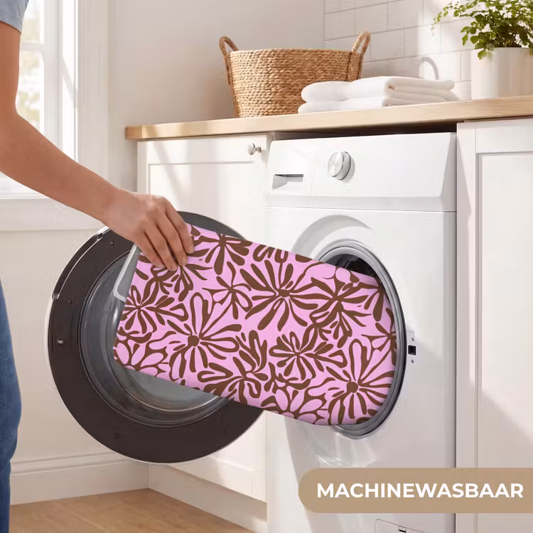 WC Mat - Organisch - Patroon - Roze — 5