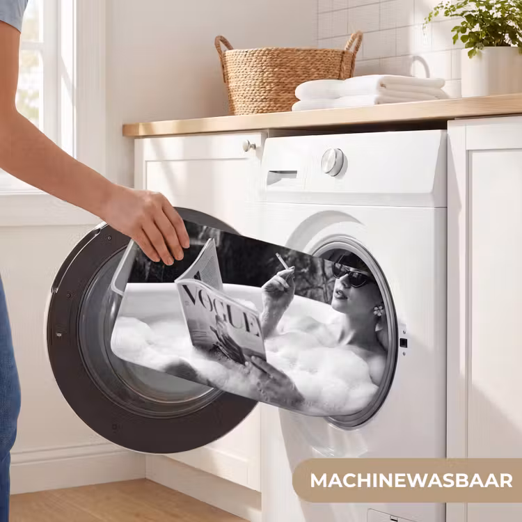 WC Mat - Relaxt - Bad - Zwart - Wit — 5
