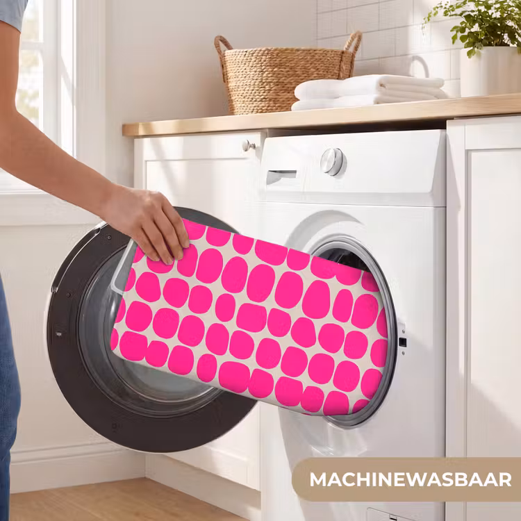 WC Mat - Stippen - Patroon - Roze — 5