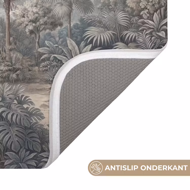WC Mat - Tropisch - Landschap - Illustratie — 3