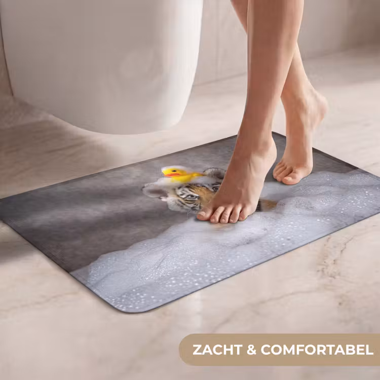 WC Mat - Welpje - Bad - Geel — 7