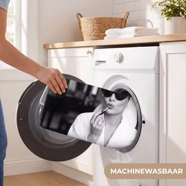 WC Mat - Zonnebril - Vrouw - Zwart - Wit — 5