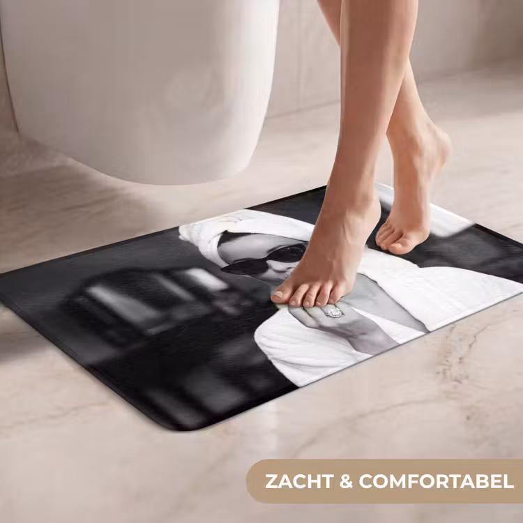WC Mat - Zonnebril - Vrouw - Zwart - Wit — 7
