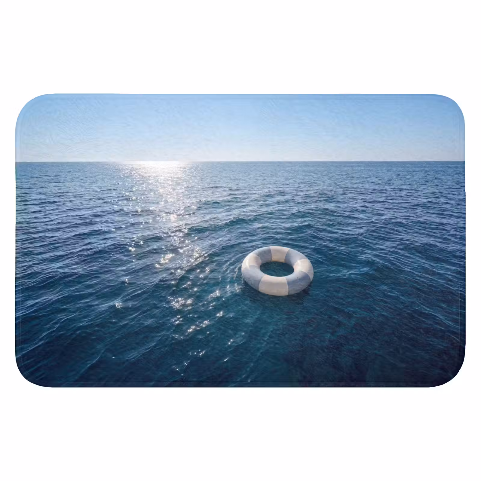 WC Mat - Oceaan - Zwemband - Horizon — 1