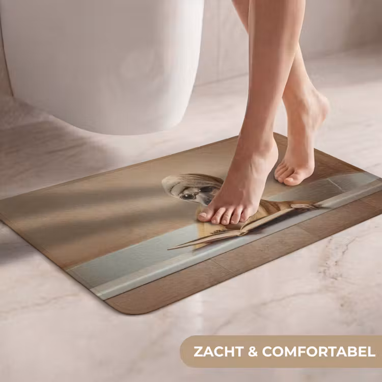 WC Mat - Bad - Hond - Boek - Zonnebril — 7