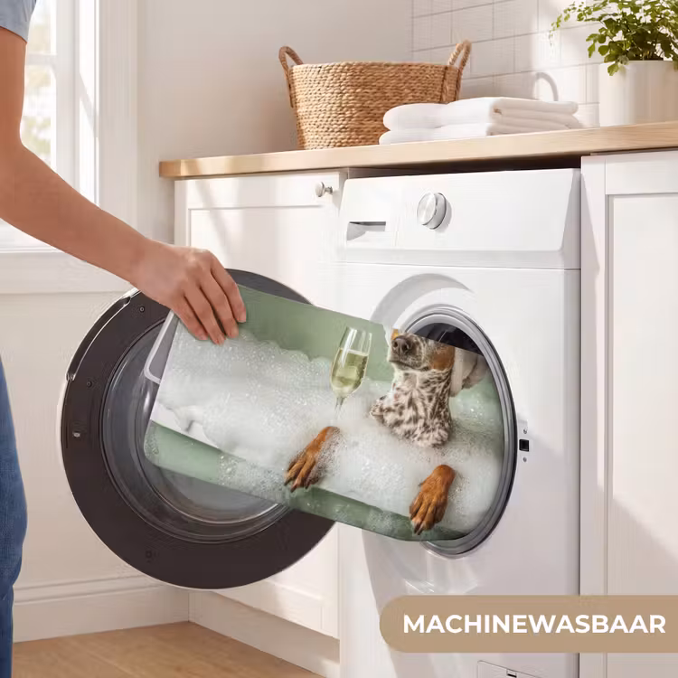 WC Mat - Hond - Bad - Champagne - Handdoek — 5