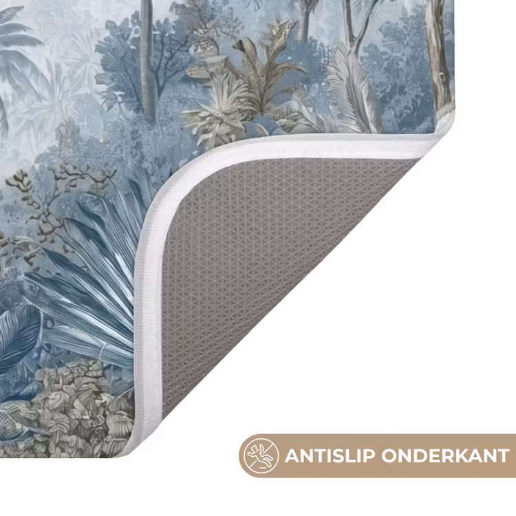 WC Mat - Jungle - Modern - Blauw - Groen — 3