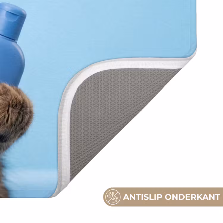 WC Mat - Kat - Handdoek - Washand - Zeep — 3