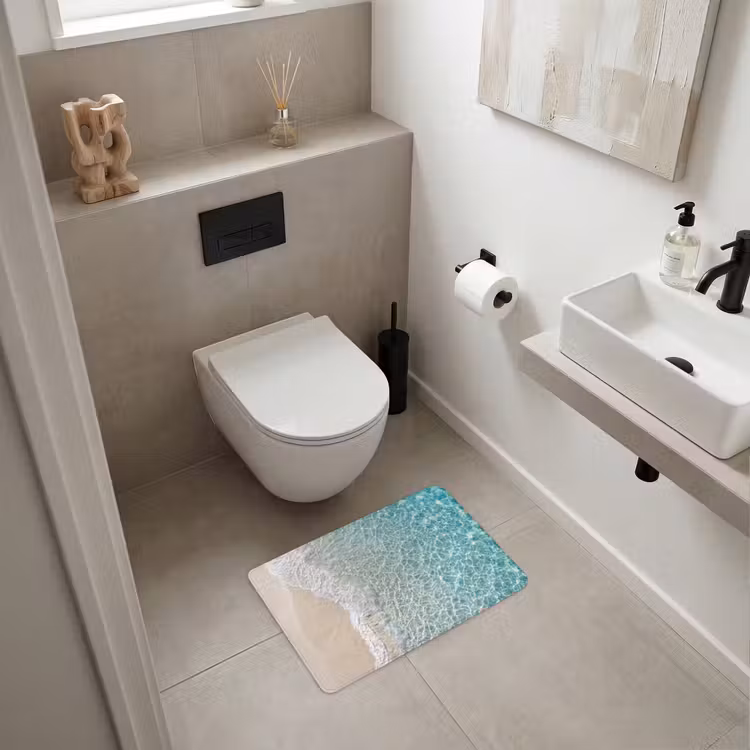 WC Mat - Kust - Zand - Blauw — 6